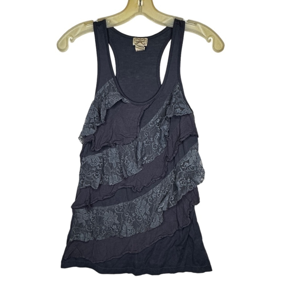 Eyelash Couture Black Tank Top